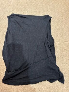 Free people black tank top size medium new without tags